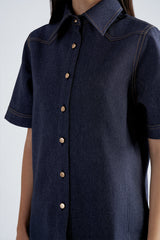 Bardi Shirt | Denim Blue