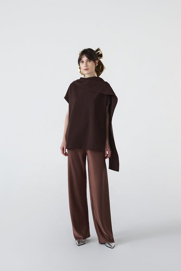 Bruni Top | Dark Brown