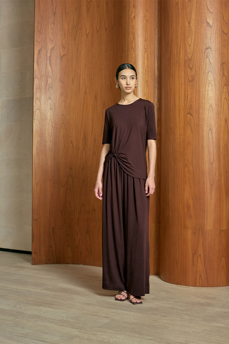 MMEHUILLET FOR DUMA - Brisa Set | Dark Brown