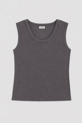 Casey Tank - Crew Neck | Dark Grey