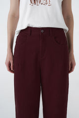 Crimson Pants | Maroon