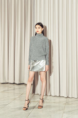 Carli Knit Sweater Grey