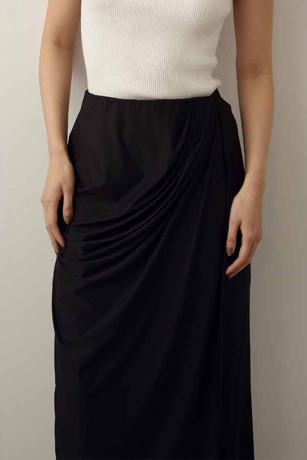 MMEHUILLET FOR DUMA - Carme Skirt | Black