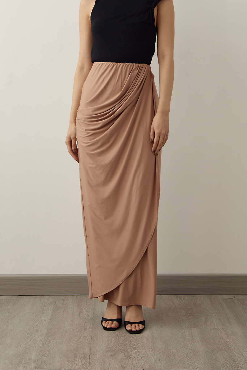MMEHUILLET FOR DUMA - Carme Skirt | Mocha Mousse
