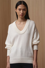 Daphne Sweater | White