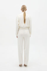 Dayton Sweater | White