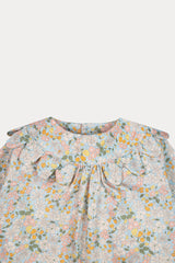 Daffodil Girl Pajamas Blue