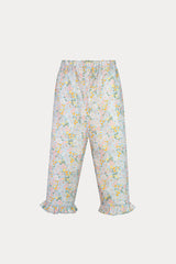 Daffodil Girl Pajamas Blue