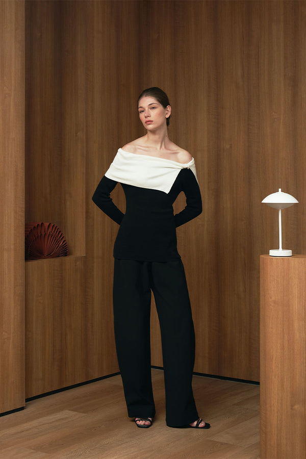 Edna Top | Black Multi