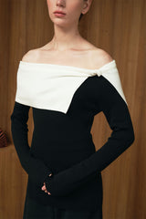 Edna Top | Black Multi