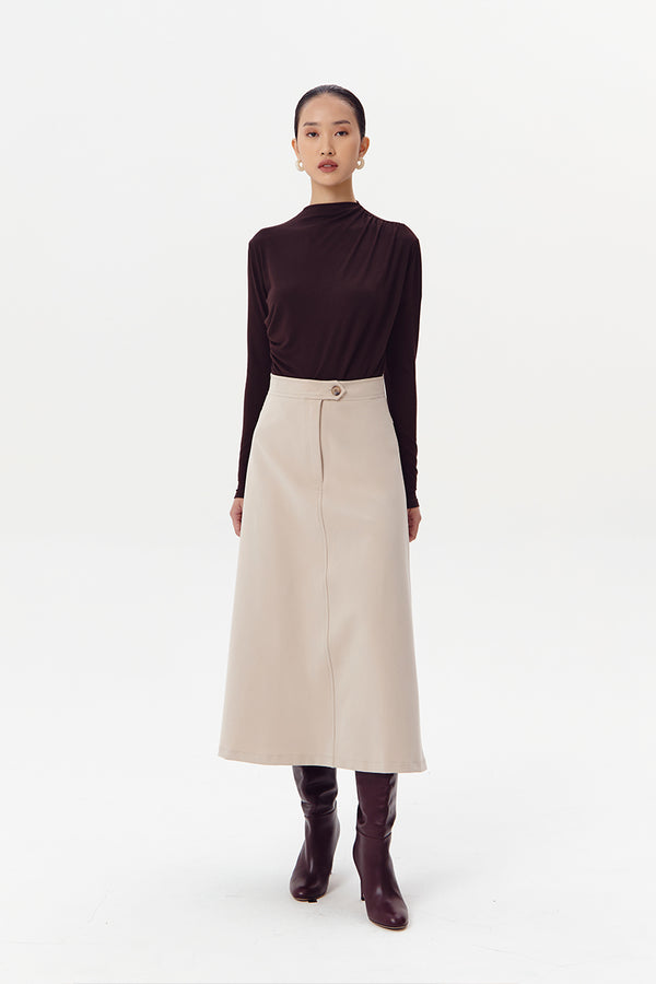 Elene Skirt | Beige