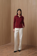 Ema Top | Maroon