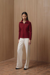 Ema Top | Maroon
