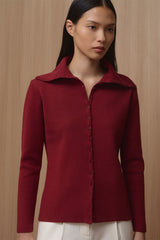 Ema Top | Maroon