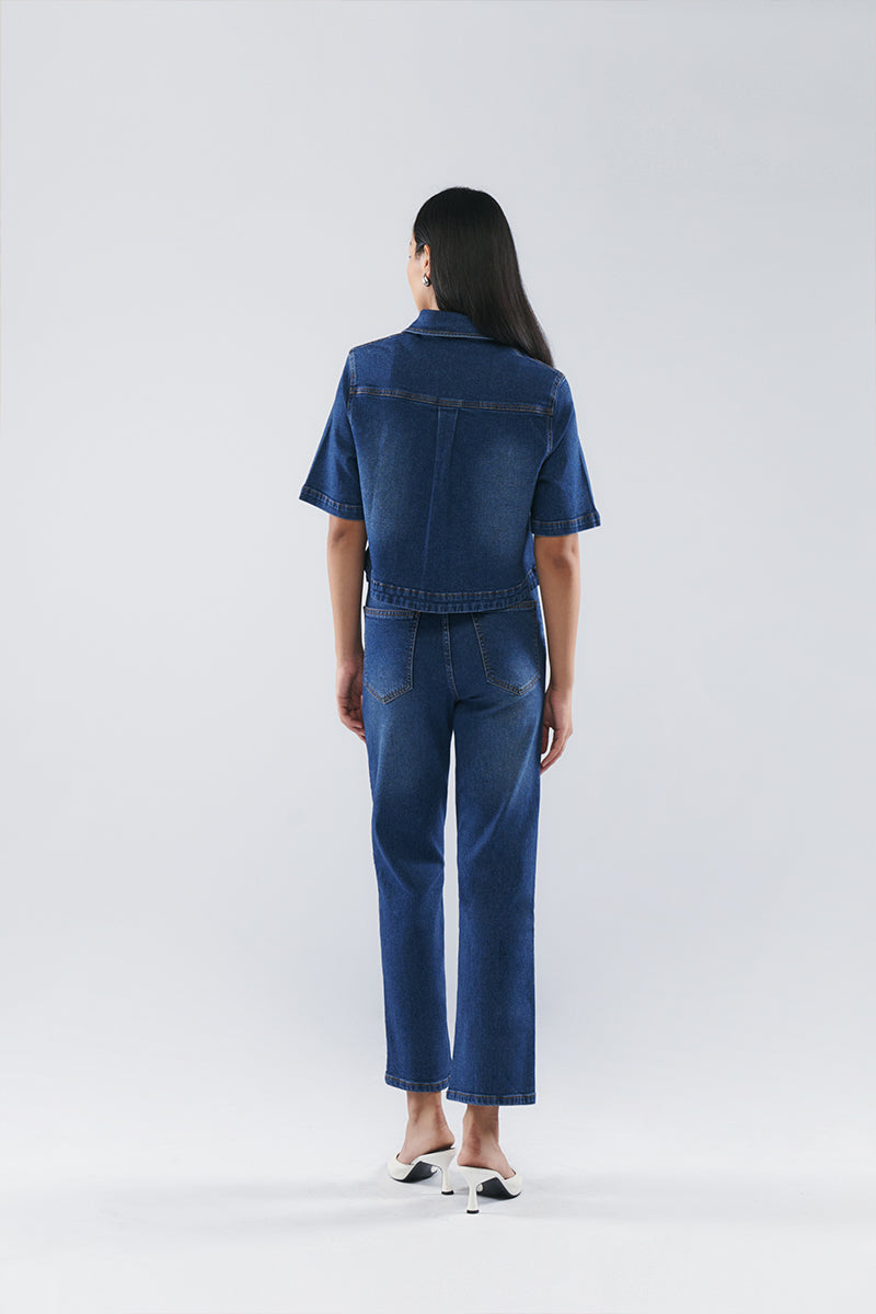 Erina Shirt | Denim Blue