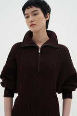 Emme Sweater | Maroon