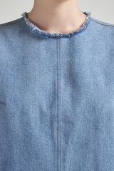 Rugosa Top | Denim Blue