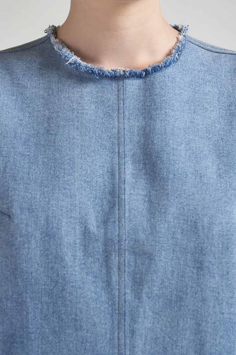 Rugosa Top | Denim Blue