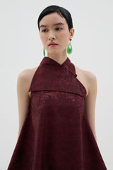 Fengrui Top | Maroon