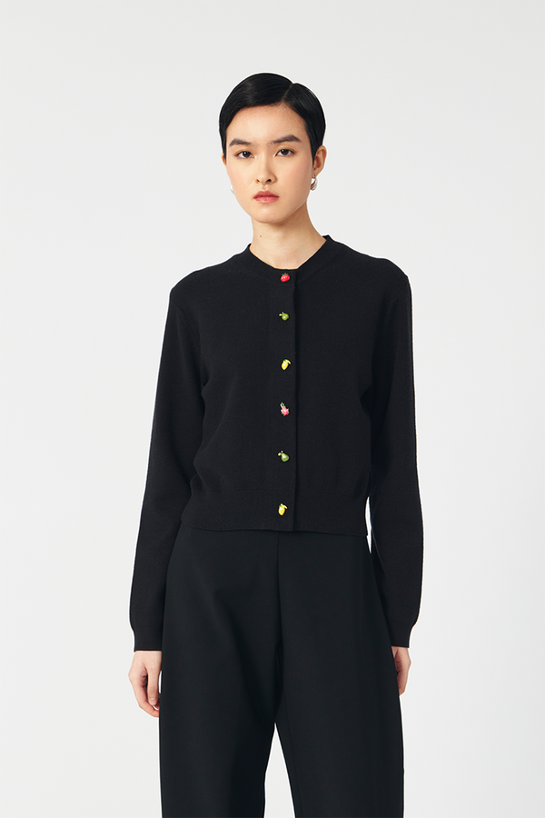 Fruti Cardigan | Black