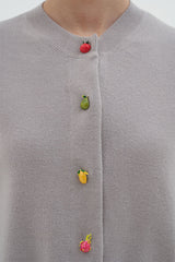 Fruti Cardigan | Grey