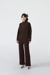 Garland Sweater | Dark Brown