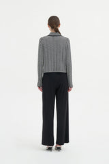 Genoa Cardigan | Black Multi