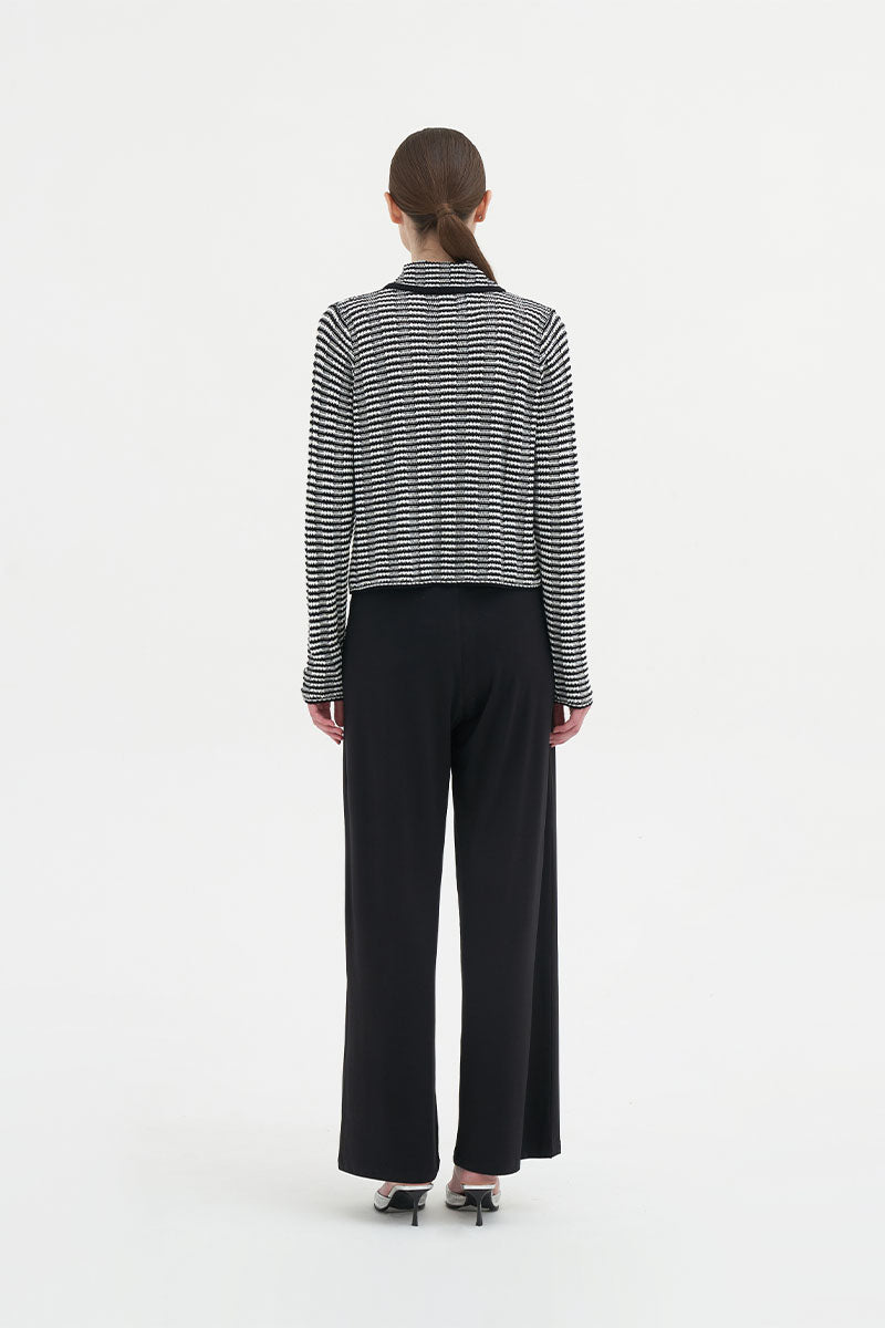 Genoa Cardigan | Black Multi