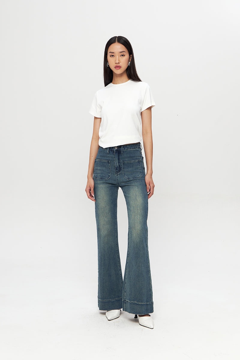 Gilia Jeans Denim Dark Blue
