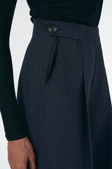 Harper Pants Navy Stripe