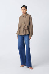 Hugo Jacket | Light Brown Multi