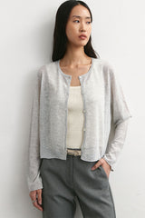 Huna Cardigan | Grey