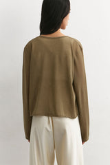 Huna Cardigan | Olive