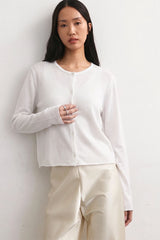 Huna Cardigan | White