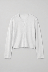 Huna Cardigan | White