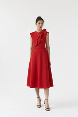 Hua Dress Red