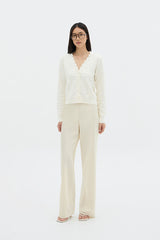 Huang Cardigan | White