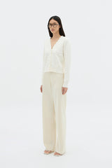 Huang Cardigan | White