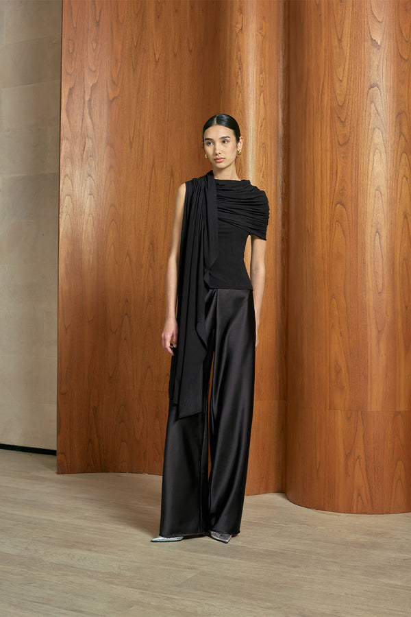 MMEHUILLET FOR DUMA - Huillet Top | Black