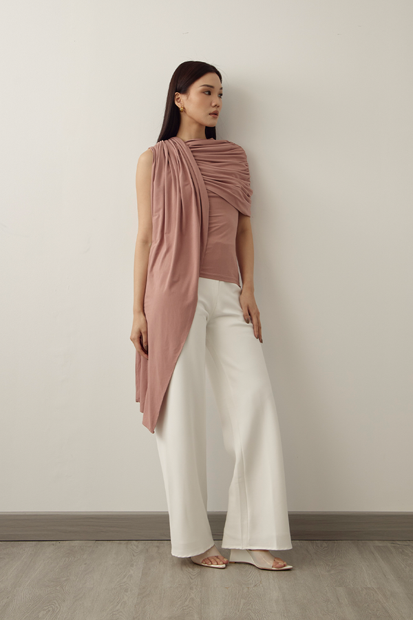 MMEHUILLET FOR DUMA - Huillet Top | Dusty Pink