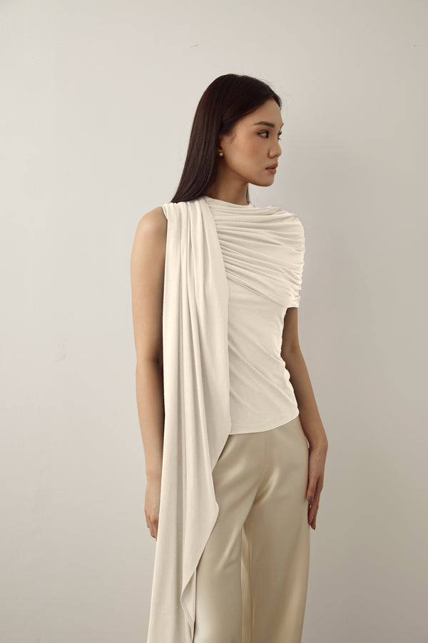 MMEHUILLET FOR DUMA - Huillet Top | White