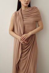 MMEHUILLET FOR DUMA - Huillet Top | Mocha Mousse