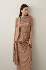 MMEHUILLET FOR DUMA - Huillet Top | Mocha Mousse