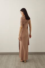 MMEHUILLET FOR DUMA - Huillet Top | Mocha Mousse