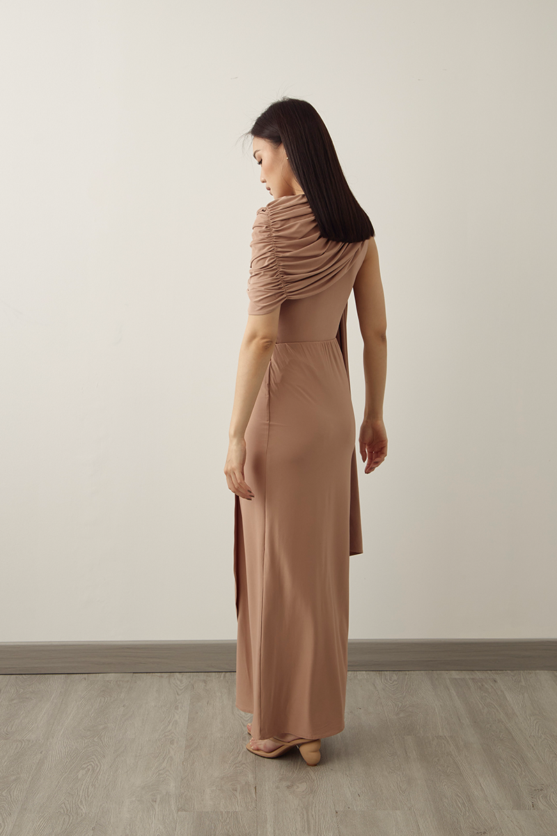 MMEHUILLET FOR DUMA - Huillet Top | Mocha Mousse