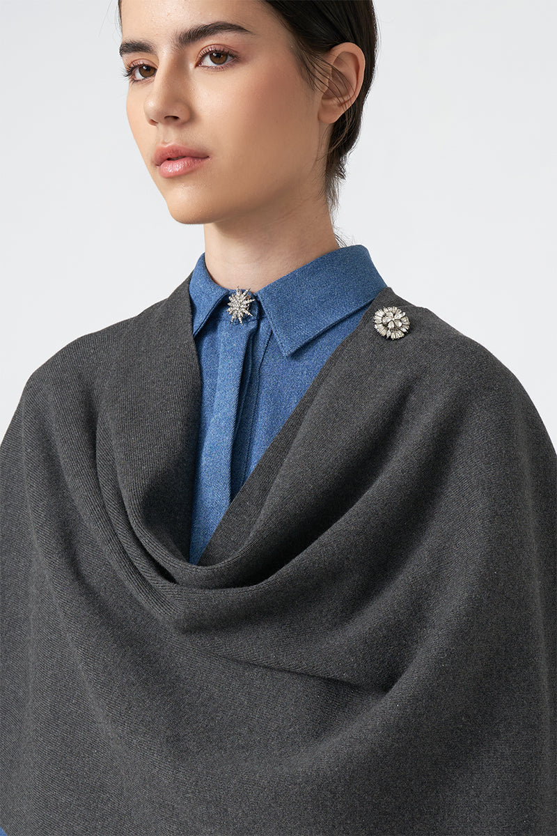 MMEHUILLET FOR DUMA - Hwi Scarf | Dark Grey