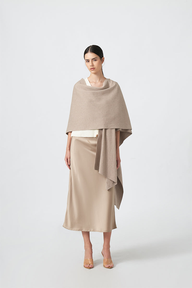 MMEHUILLET FOR DUMA - Hwi Scarf | Taupe