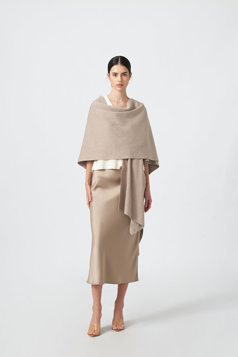 MMEHUILLET FOR DUMA - Hwi Scarf | Taupe