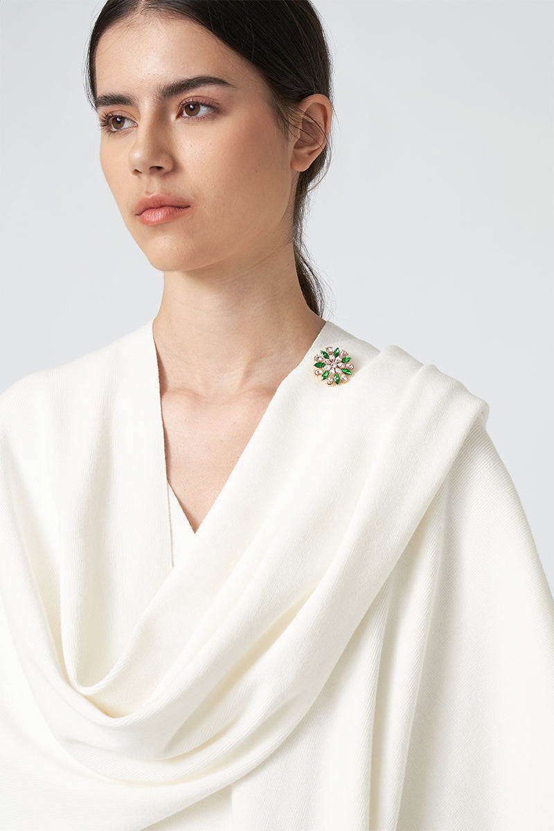 MMEHUILLET FOR DUMA - Hwi Scarf | White