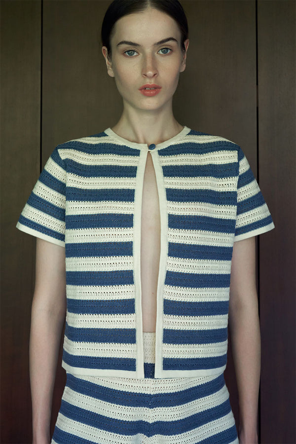 Iroco Top | Blue Multi